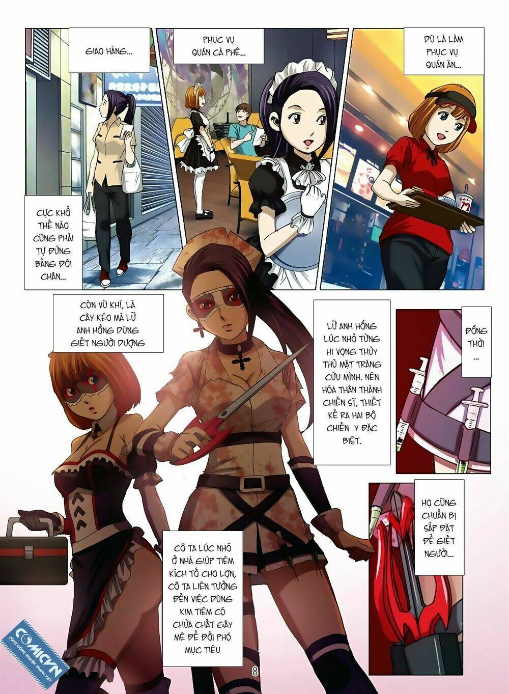 Bloody Girl Chapter 12.4 - Trang 2