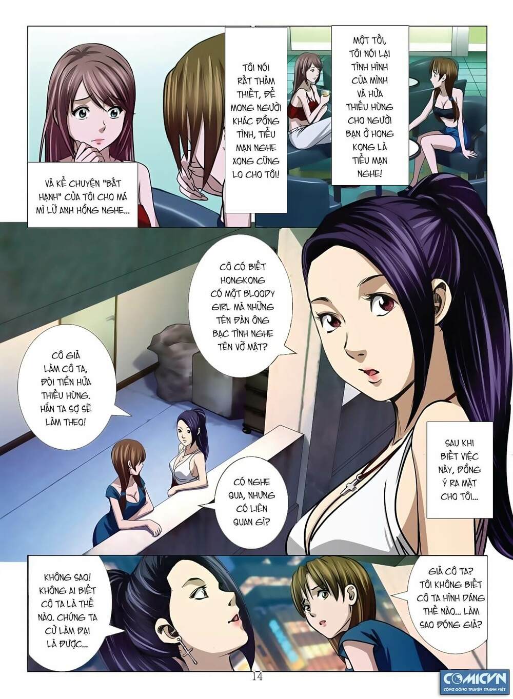Bloody Girl Chapter 14.1 - Trang 2