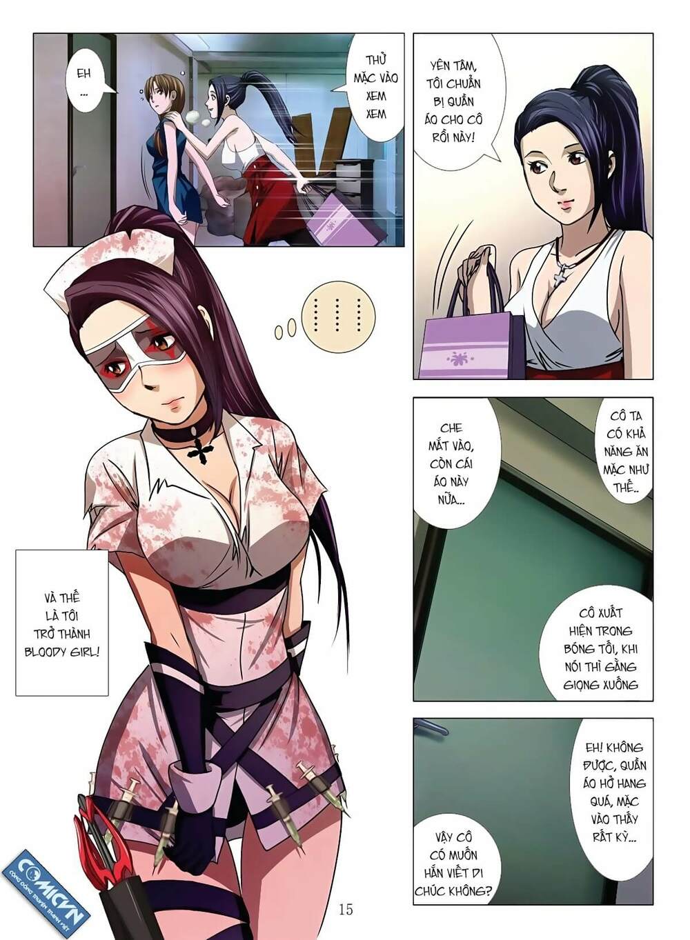 Bloody Girl Chapter 14.1 - Trang 2