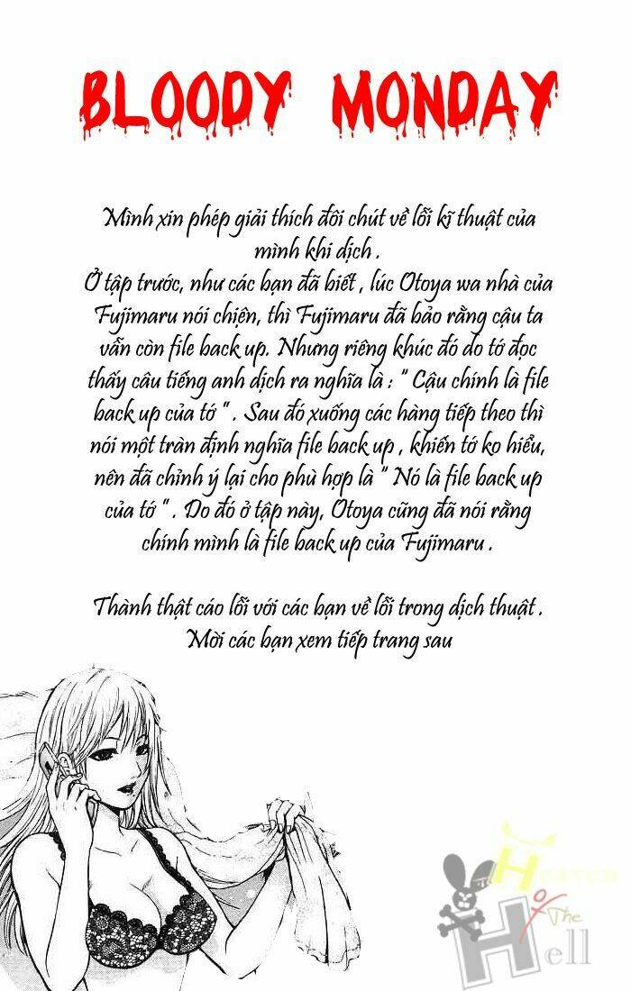 Bloody Monday Chapter 3 - Trang 2