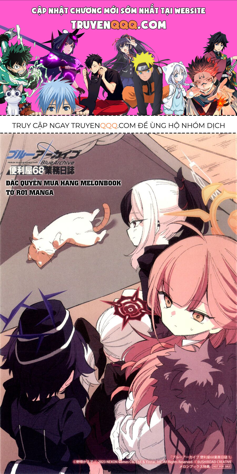 Blue Archive: Nhật Kí Nghiệp Vụ Của Handyman 68 Chapter 3.5 - Trang 2
