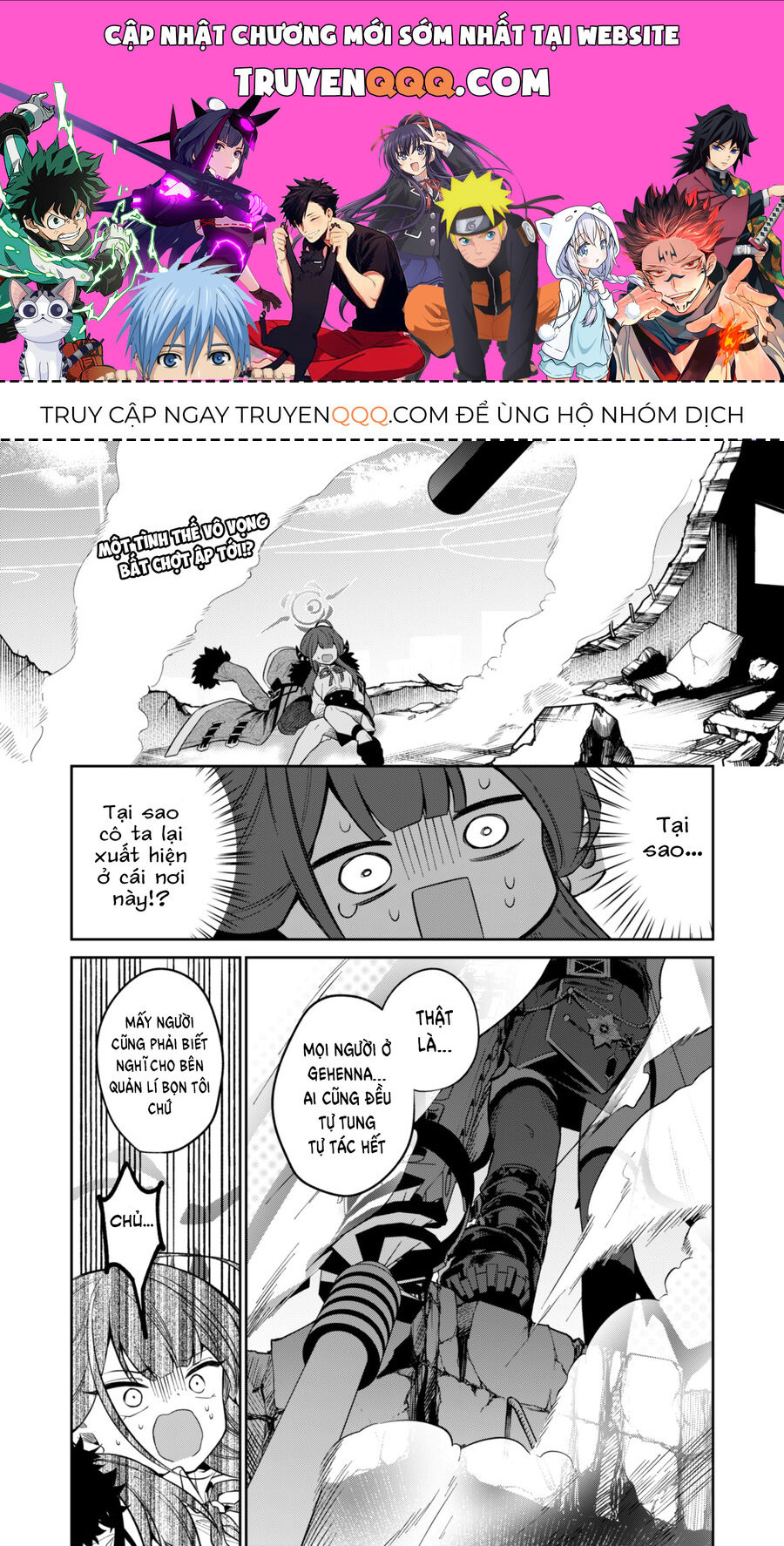 Blue Archive: Nhật Kí Nghiệp Vụ Của Handyman 68 Chapter 3 - Trang 2