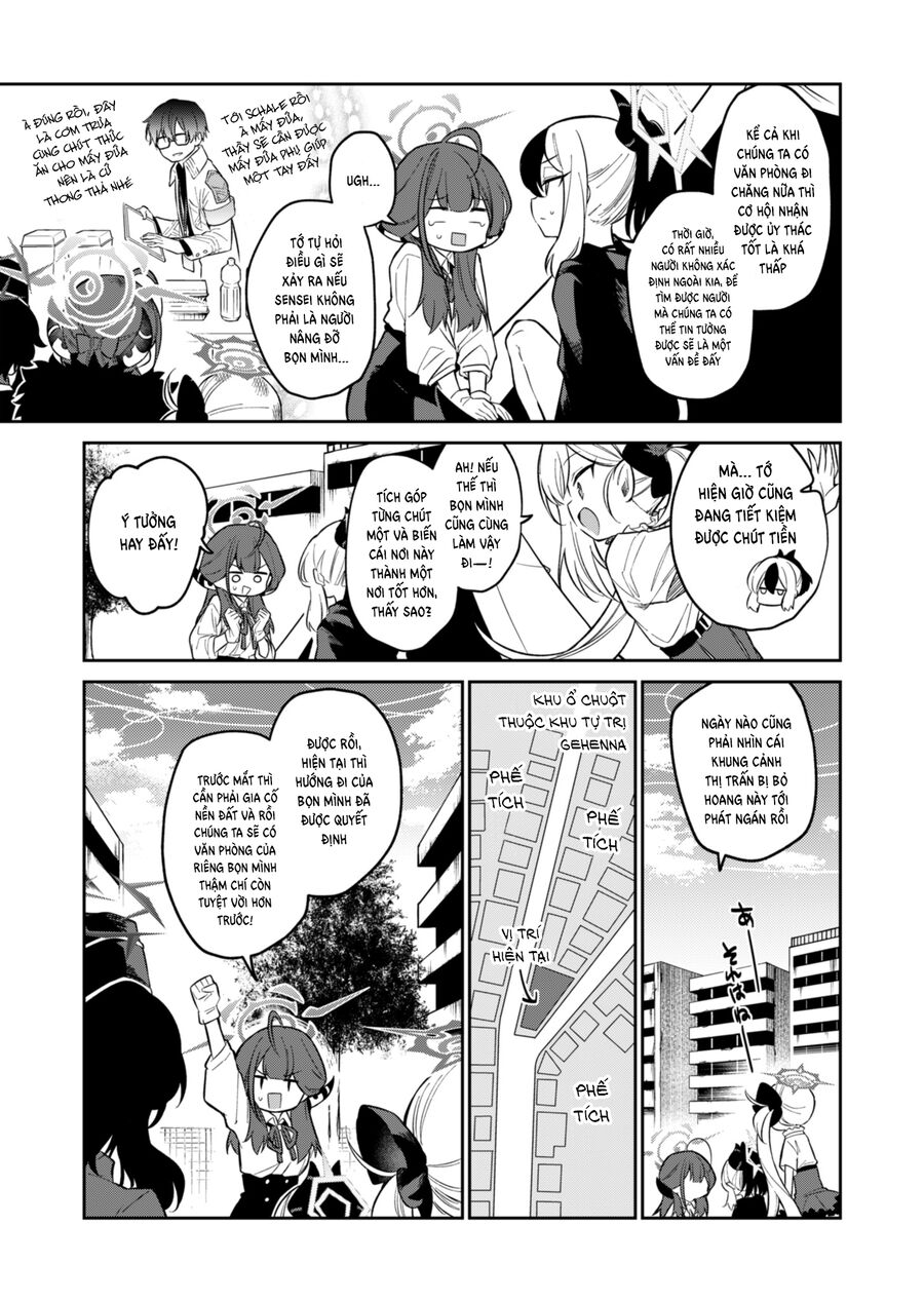 Blue Archive: Nhật Kí Nghiệp Vụ Của Handyman 68 Chapter 3 - Trang 2