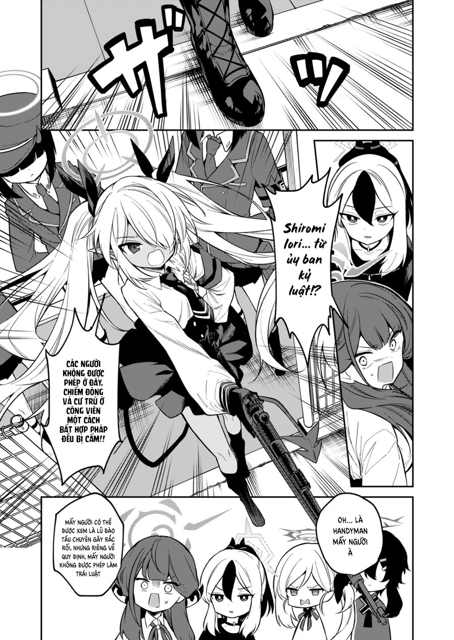 Blue Archive: Nhật Kí Nghiệp Vụ Của Handyman 68 Chapter 3 - Trang 2