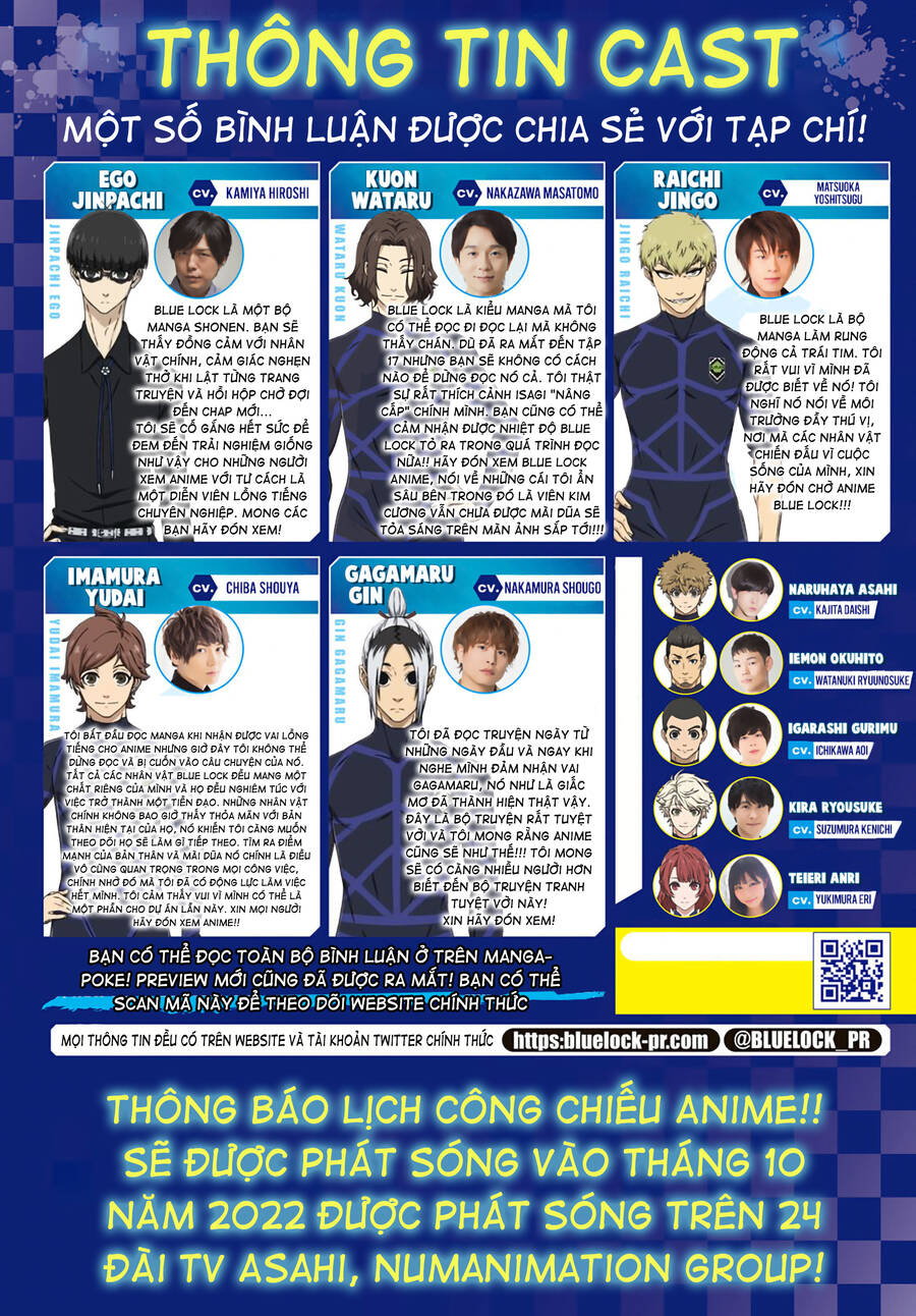 Blue Lock Chapter 175 - Trang 2