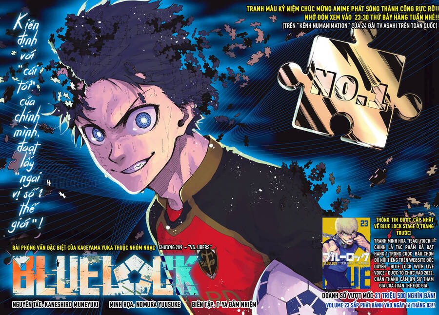 Blue Lock Chapter 209 - Trang 2