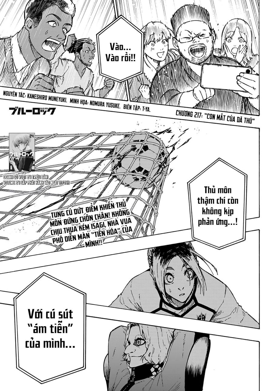 Blue Lock Chapter 217 - Trang 2