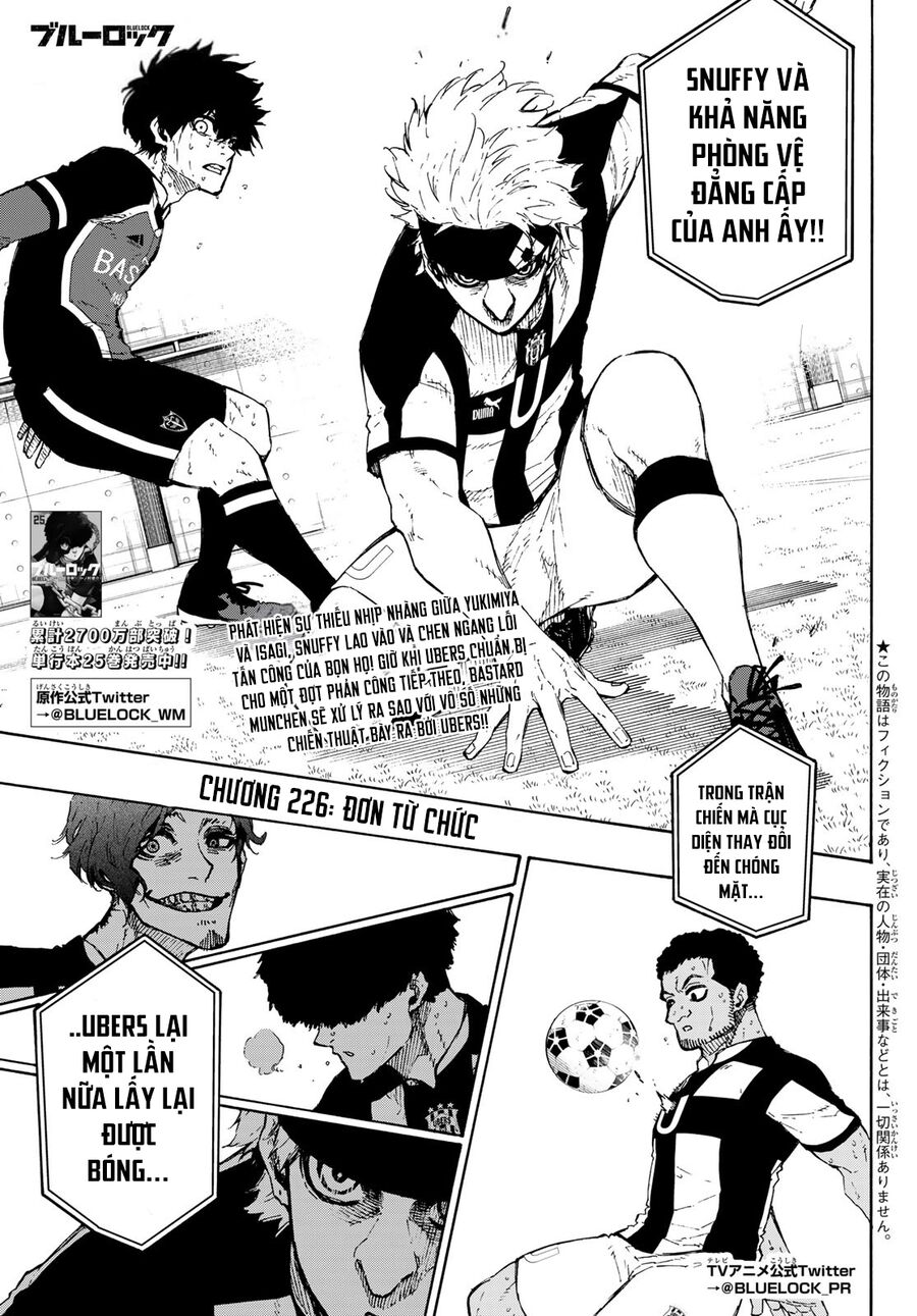Blue Lock Chapter 226 - Trang 2