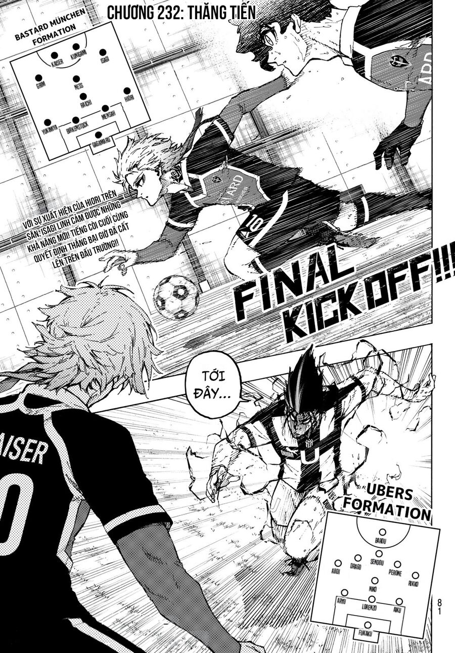 Blue Lock Chapter 232 - Trang 2