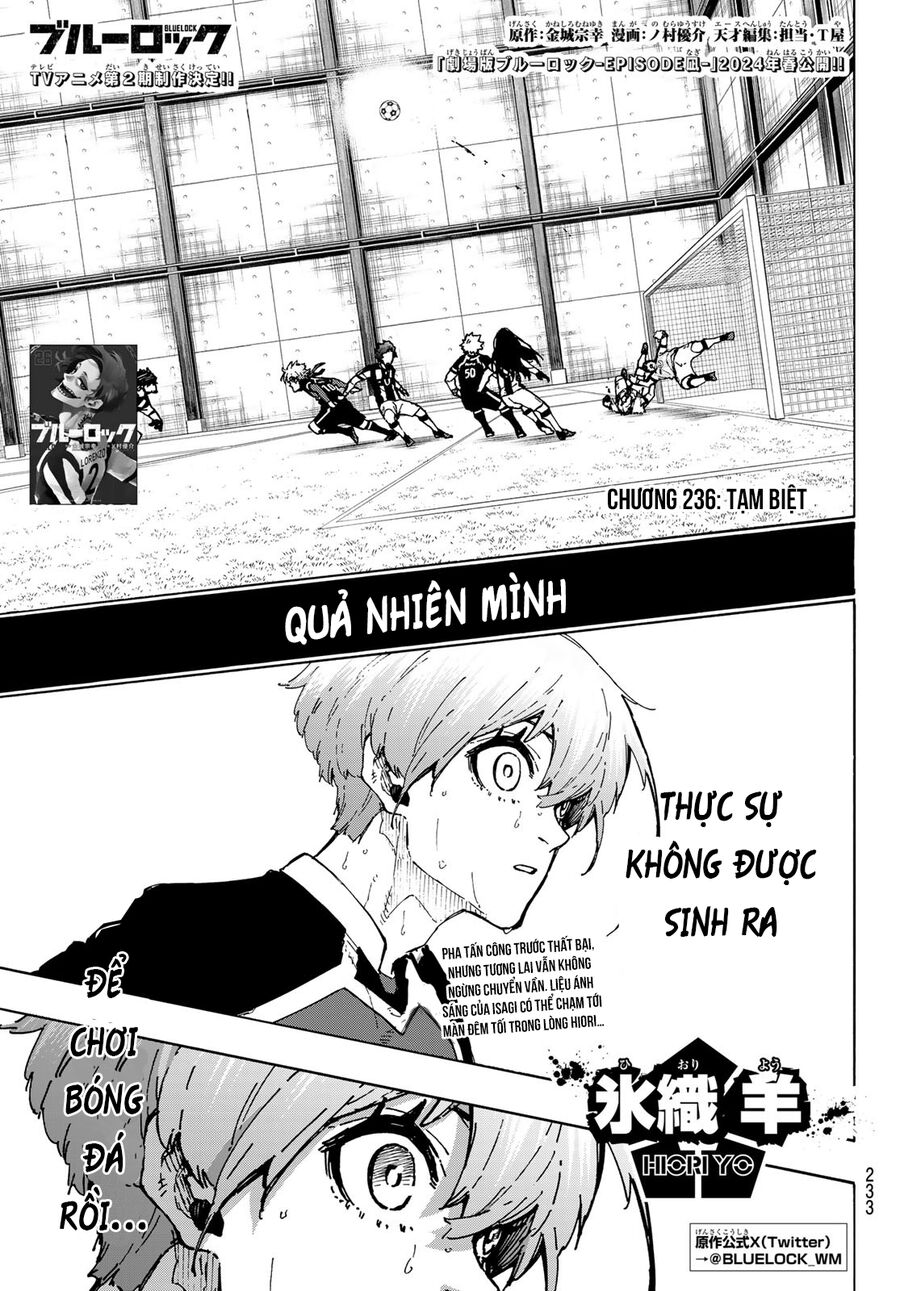 Blue Lock Chapter 236 - Trang 2