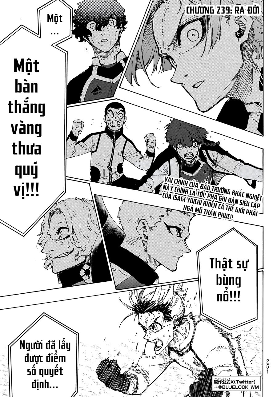 Blue Lock Chapter 239 - Trang 2