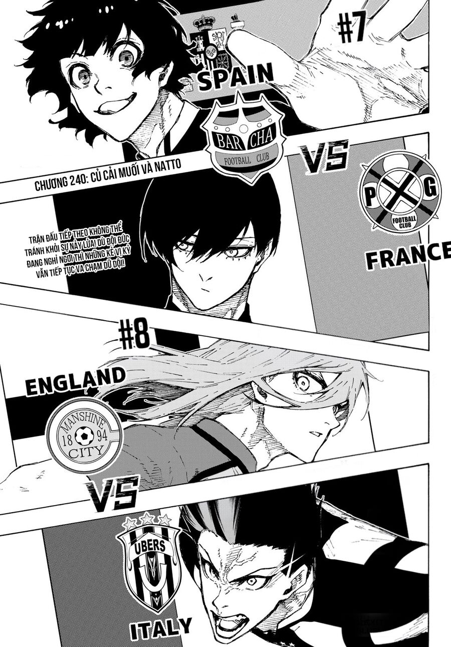 Blue Lock Chapter 241 - Trang 2