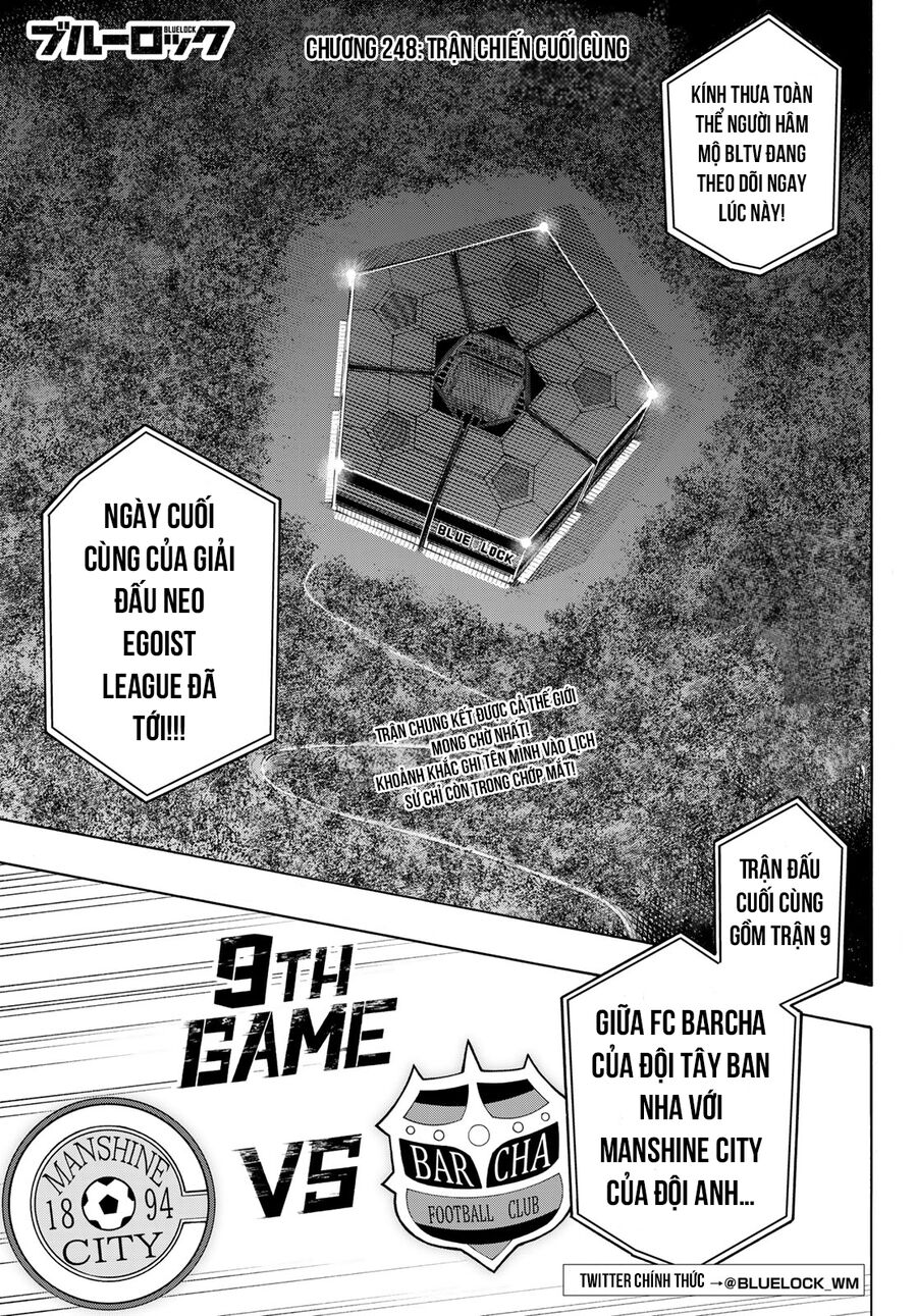 Blue Lock Chapter 248 - Trang 2