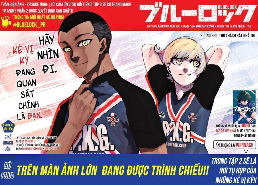 Blue Lock Chapter 259.5 - Trang 2