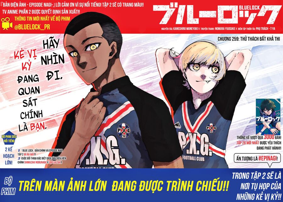 Blue Lock Chapter 259 - Trang 2
