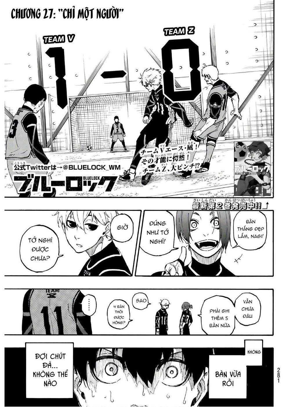 Blue Lock Chapter 27 - Trang 2