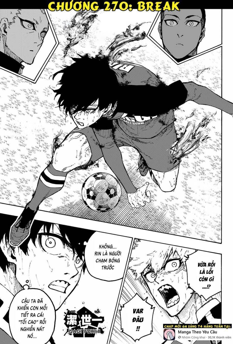 Blue Lock Chapter 270.7 - Trang 2