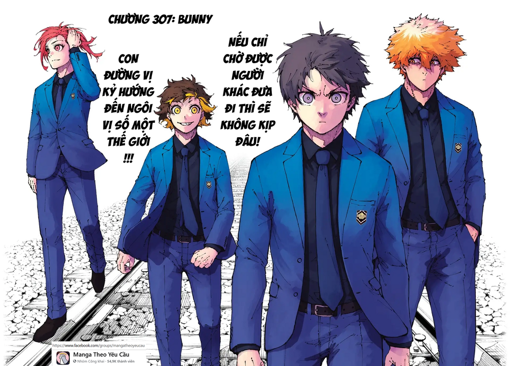 Blue Lock Chapter 307 - Trang 2