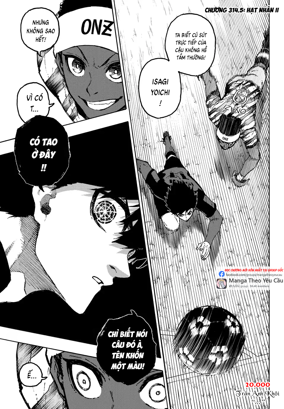 Blue Lock Chapter 314.2 - Trang 2