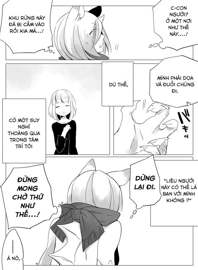 Bocchi Kaibutsu To Moumoku Shoujo Chapter 1 - Trang 2