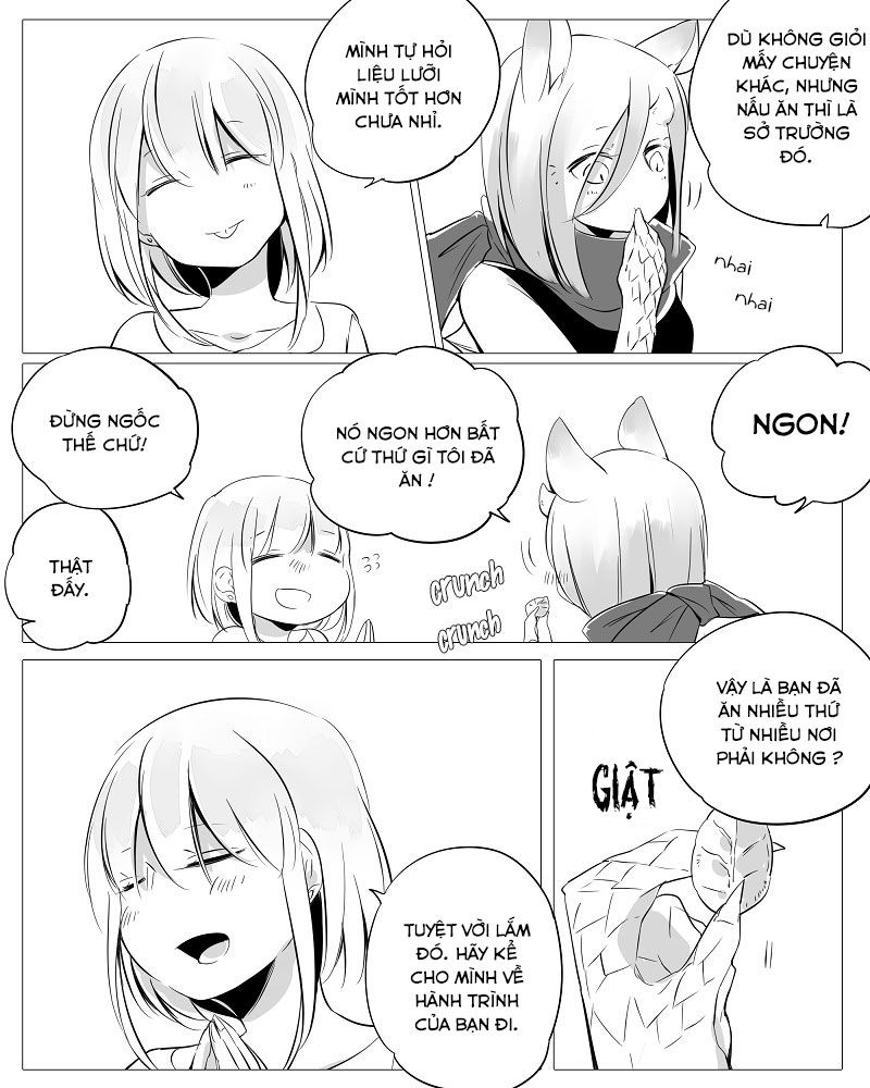 Bocchi Kaibutsu To Moumoku Shoujo Chapter 2 - Trang 2