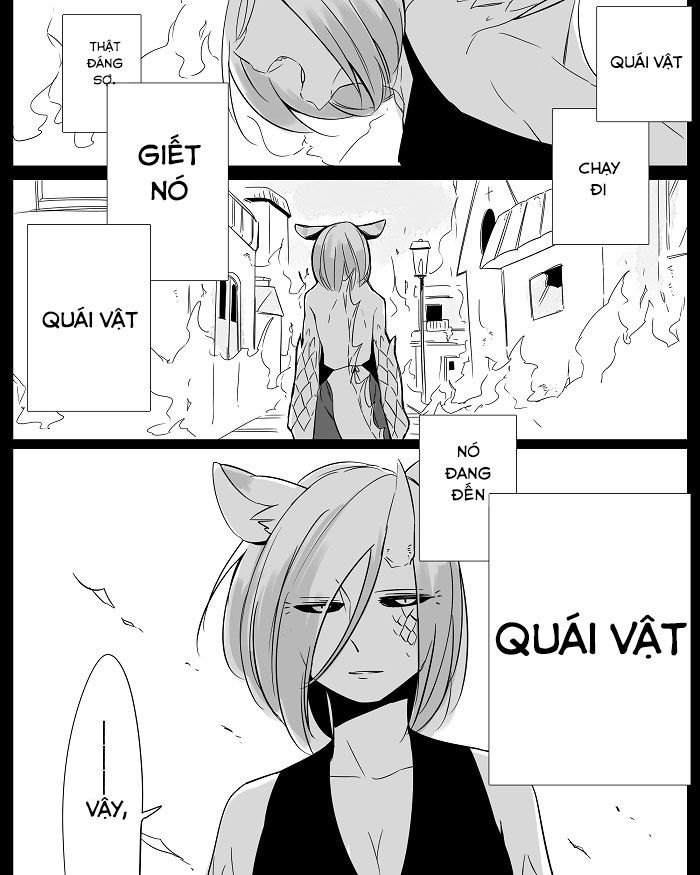 Bocchi Kaibutsu To Moumoku Shoujo Chapter 3 - Trang 2