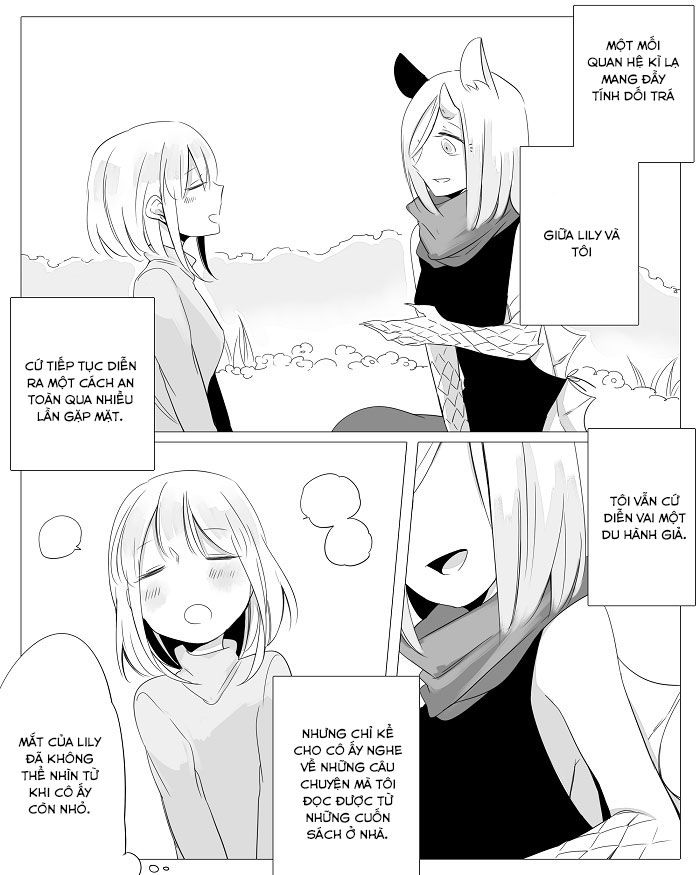 Bocchi Kaibutsu To Moumoku Shoujo Chapter 4 - Trang 2