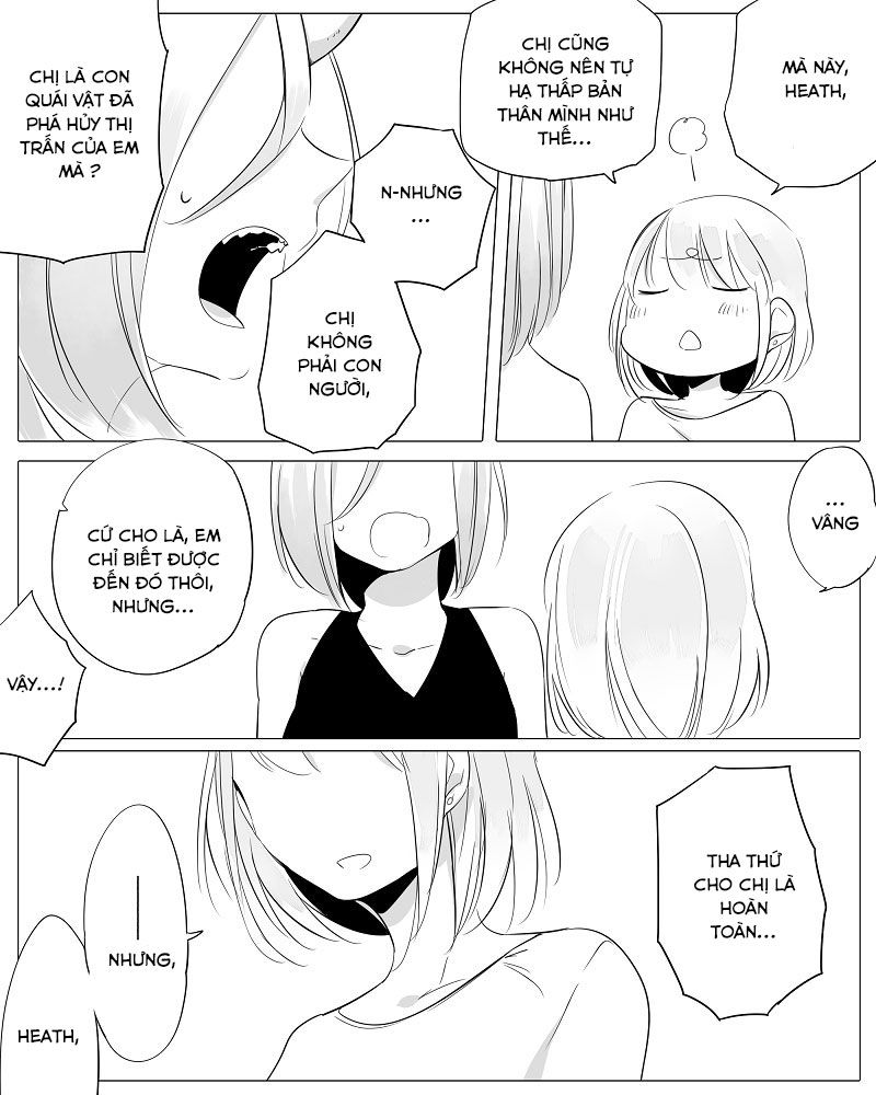 Bocchi Kaibutsu To Moumoku Shoujo Chapter 8 - Trang 2