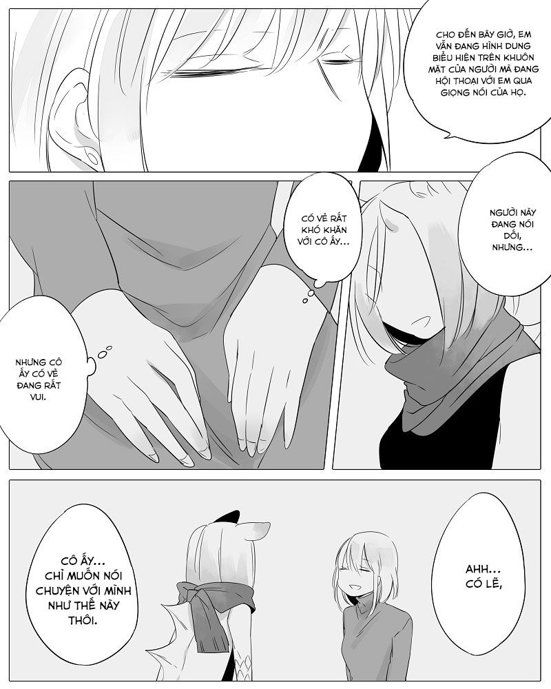 Bocchi Kaibutsu To Moumoku Shoujo Chapter 8 - Trang 2