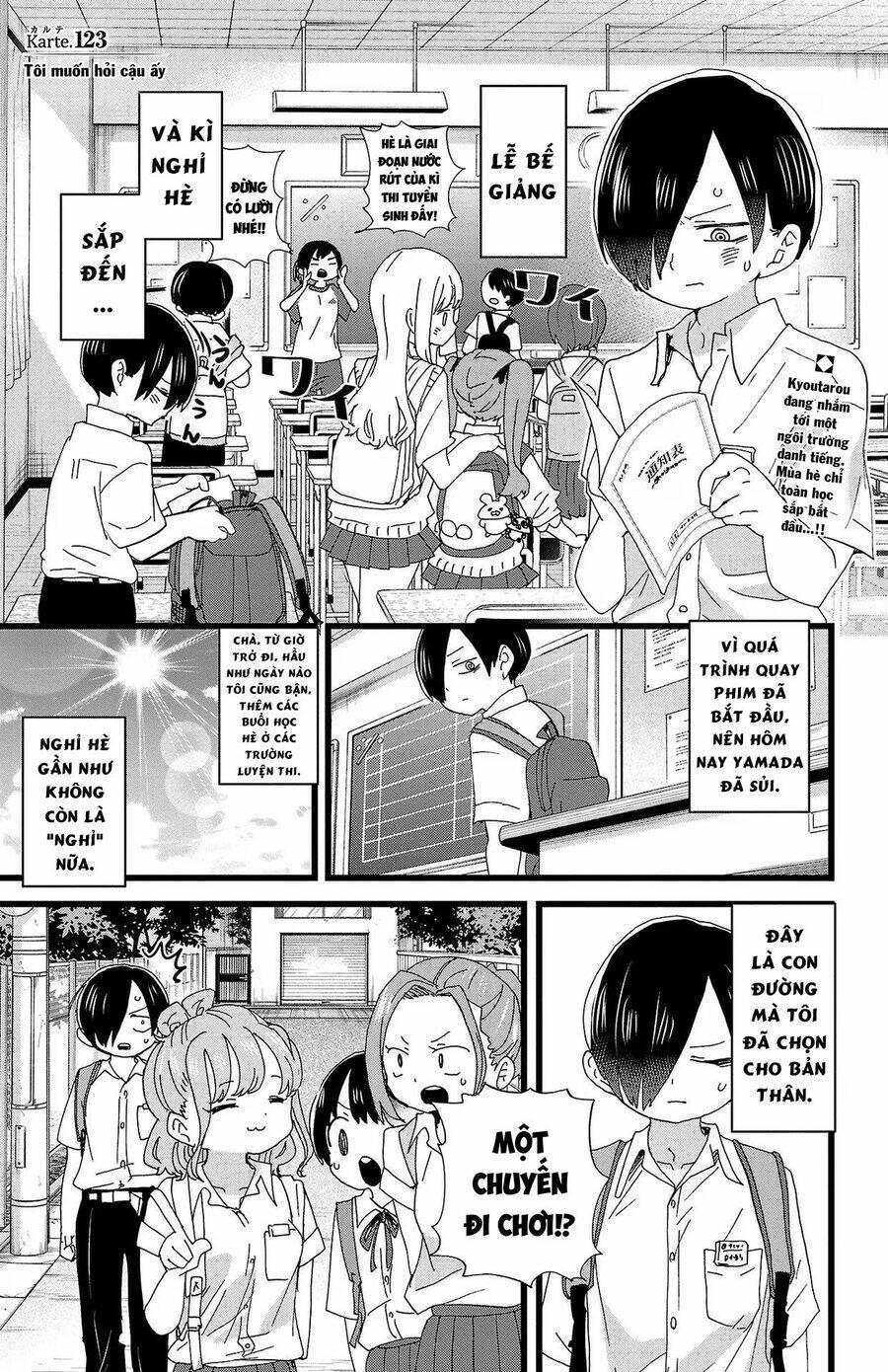 Boku No Kokoro No Yabai Yatsu Chapter 123 - Trang 2