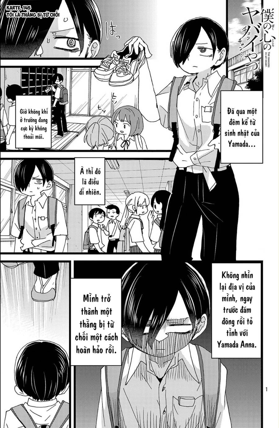 Boku No Kokoro No Yabai Yatsu Chapter 145 - Trang 2