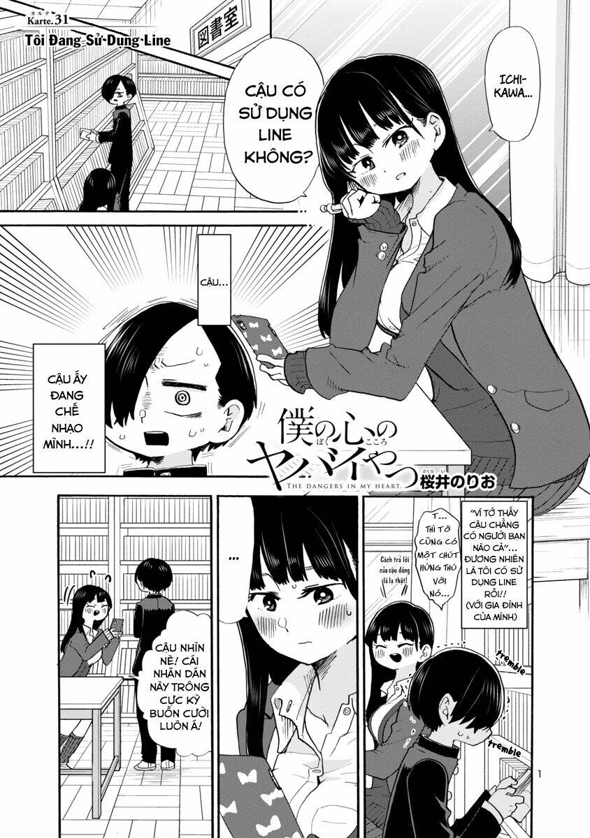 Boku No Kokoro No Yabai Yatsu Chapter 31 - Trang 2