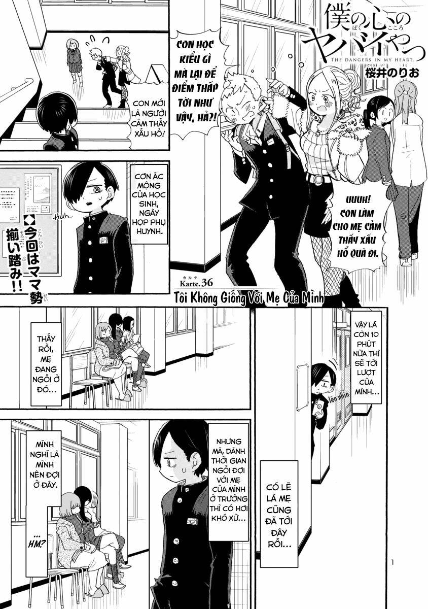 Boku No Kokoro No Yabai Yatsu Chapter 36 - Trang 2