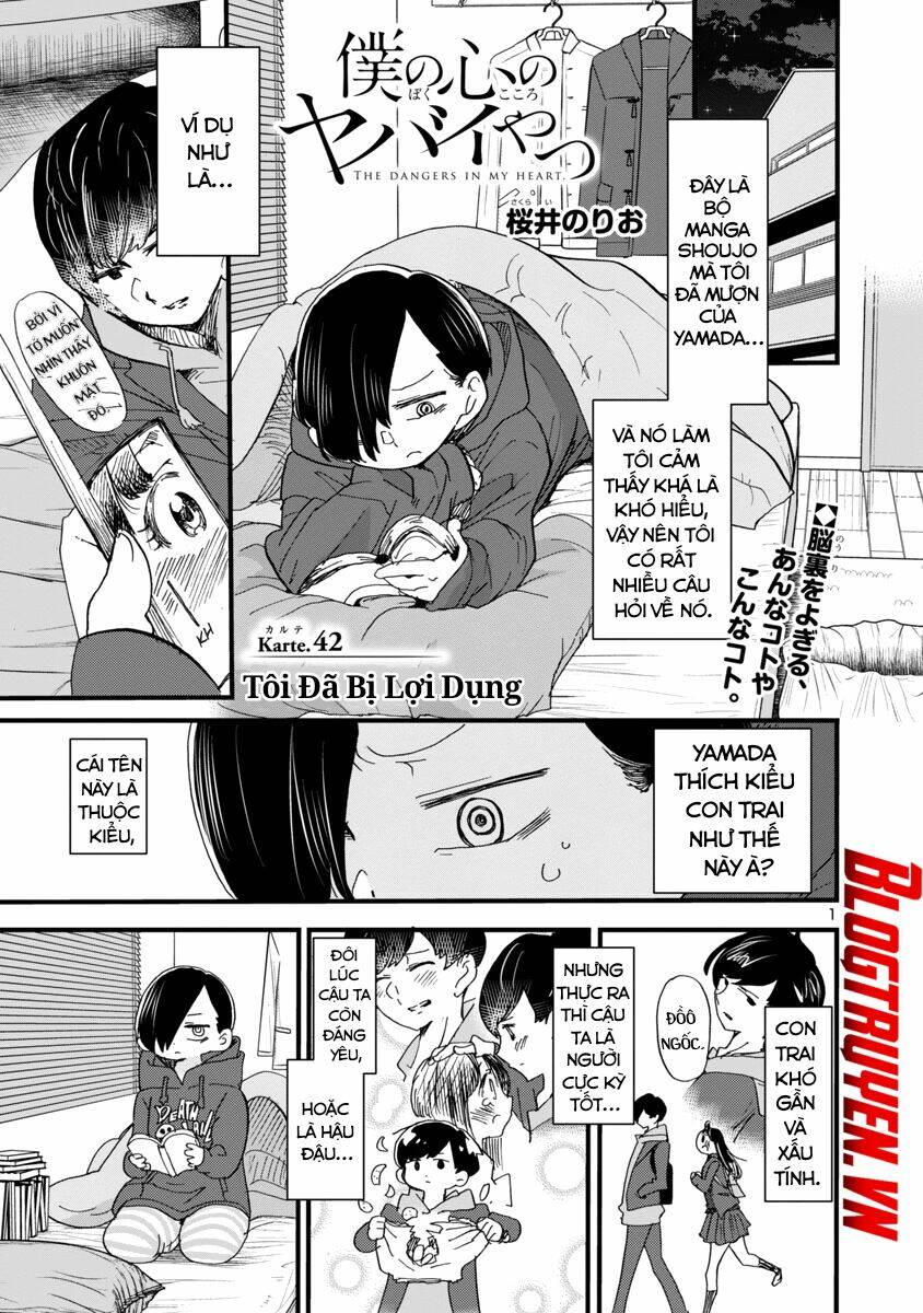Boku No Kokoro No Yabai Yatsu Chapter 42 - Trang 2