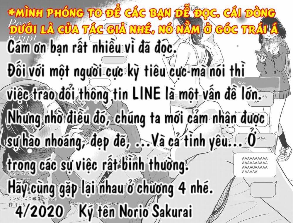 Boku No Kokoro No Yabai Yatsu Chapter 44.1 - Trang 2