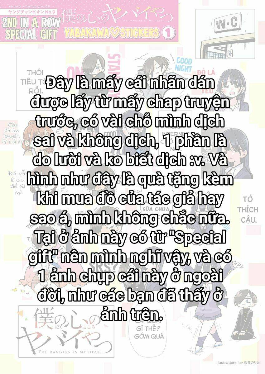 Boku No Kokoro No Yabai Yatsu Chapter 68.1 - Trang 2