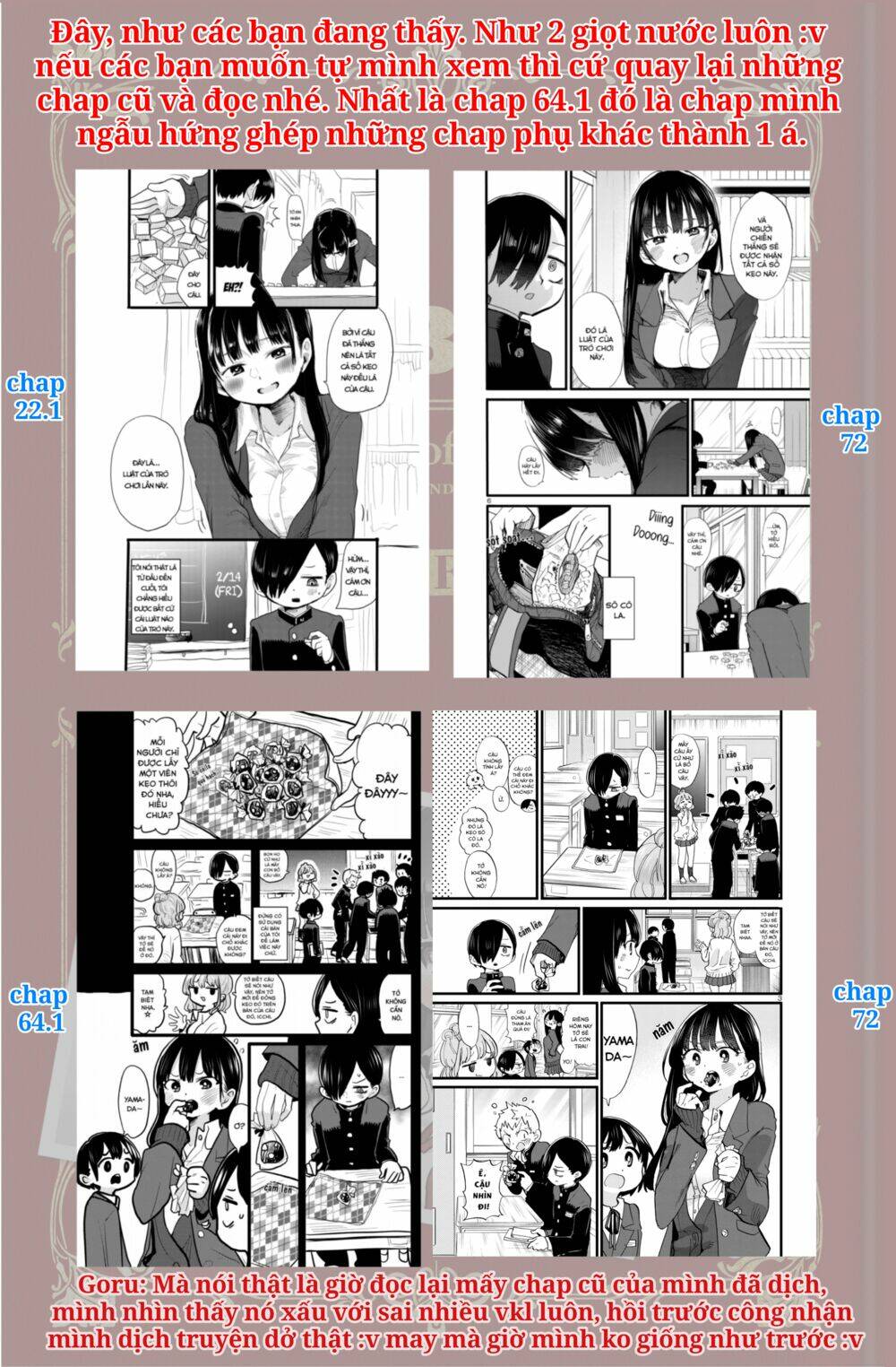 Boku No Kokoro No Yabai Yatsu Chapter 72 - Trang 2