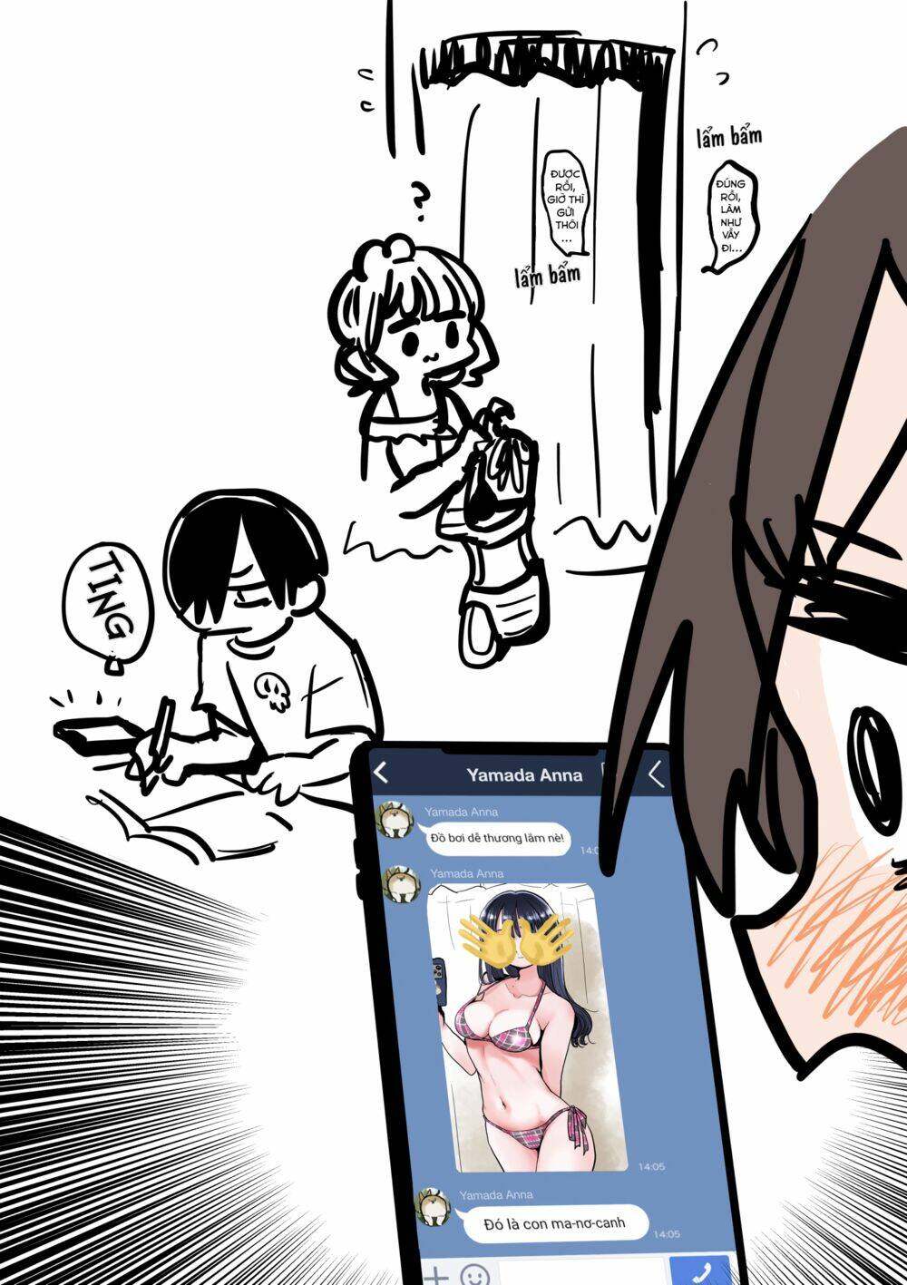 Boku No Kokoro No Yabai Yatsu Chapter 89.2 - Trang 2