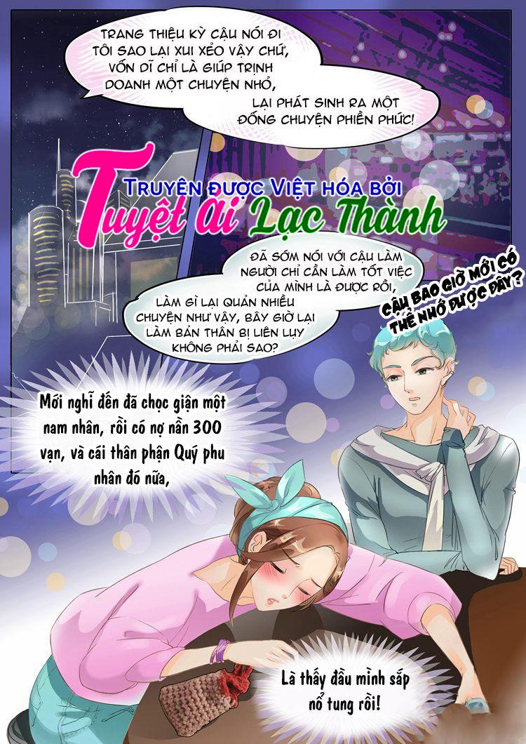 Boss Ca Ca! Nhĩ Khiếm Tấu Chapter 8 - Trang 2