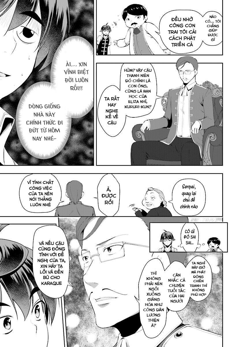 Botsuraku Youtei Nanode, Kajishokunin Wo Mezasu Chapter 18 - Trang 2