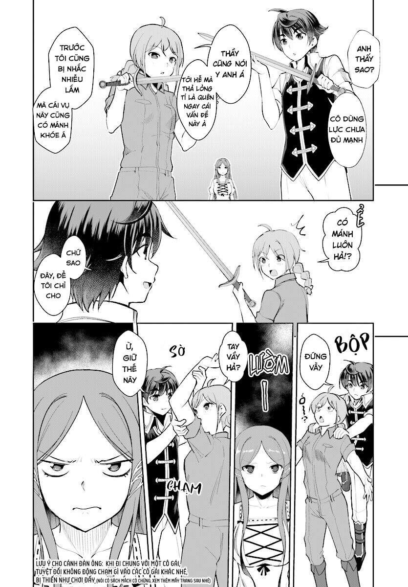 Botsuraku Youtei Nanode, Kajishokunin Wo Mezasu Chapter 19 - Trang 2