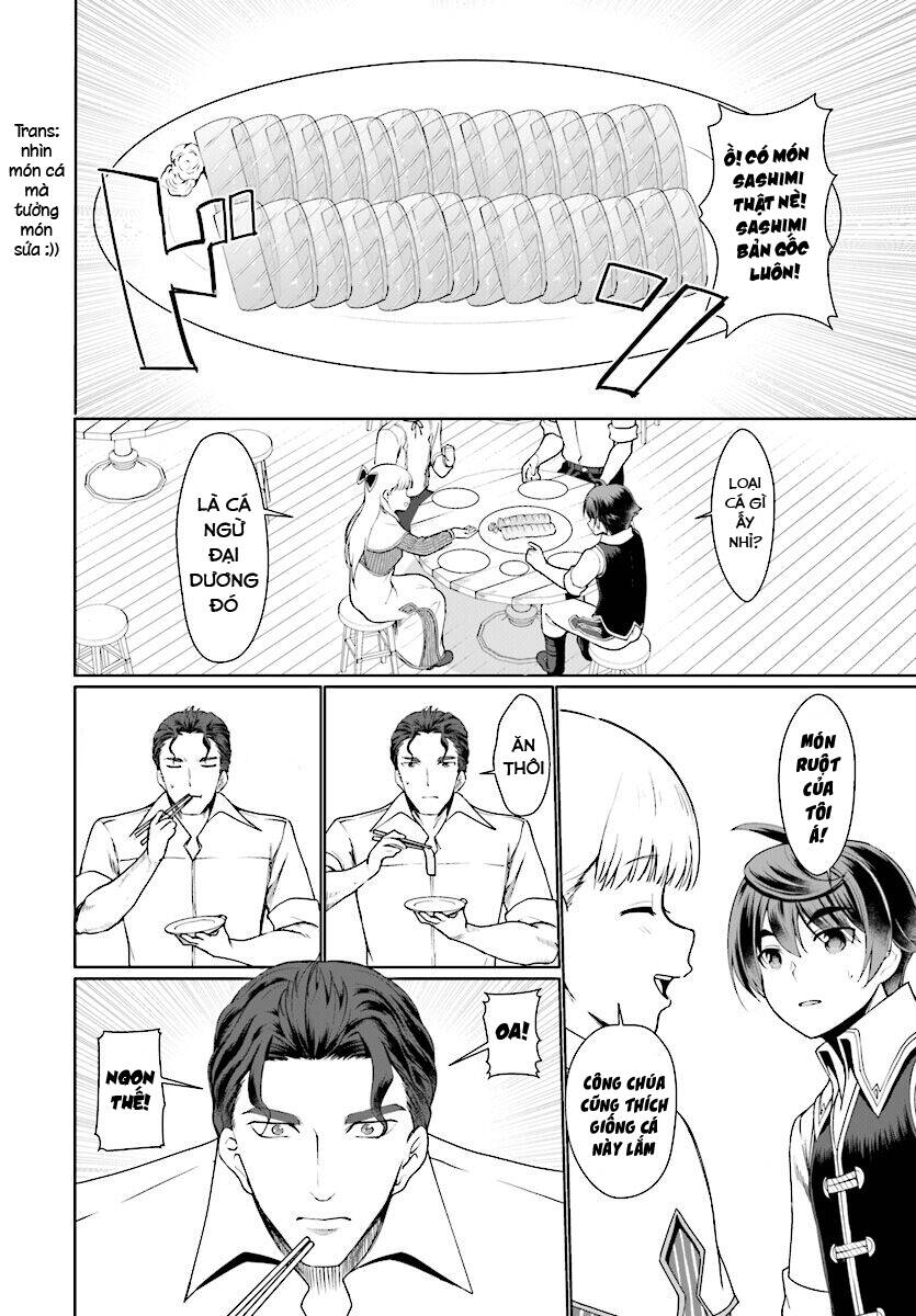 Botsuraku Youtei Nanode, Kajishokunin Wo Mezasu Chapter 25 - Trang 2