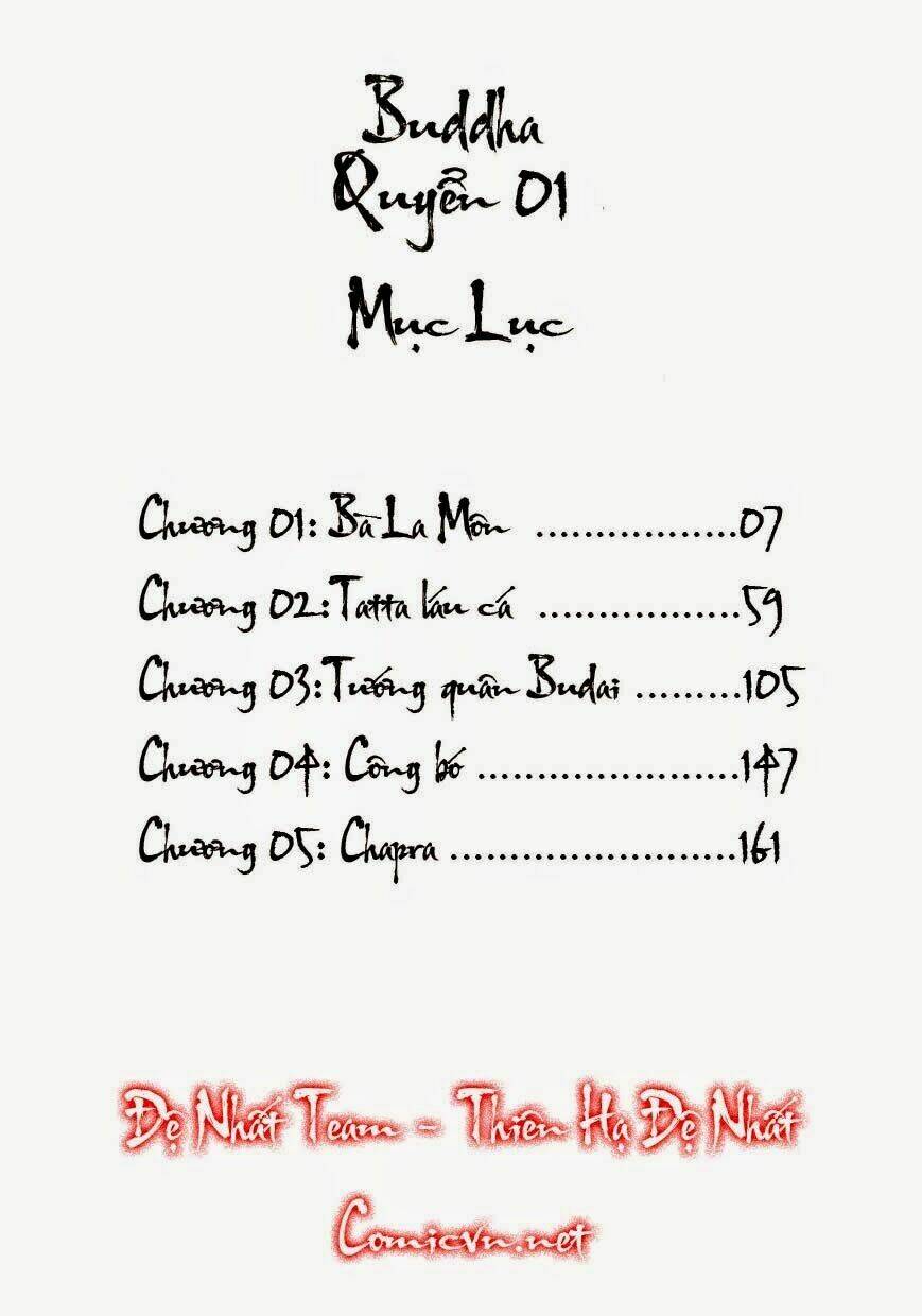 Buddha – Truyền Thuyết Đức Phật Chapter 1 - Trang 2
