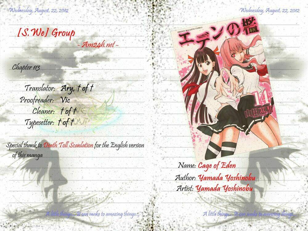 Cage Of Eden Chapter 113 - Trang 2