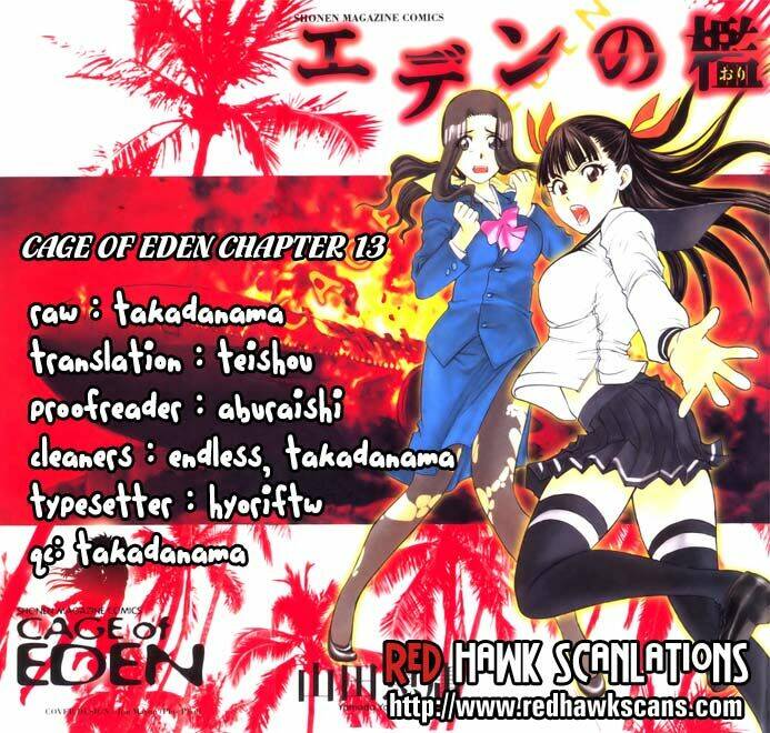 Cage Of Eden Chapter 13 - Trang 2