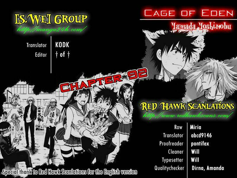 Cage Of Eden Chapter 92 - Trang 2