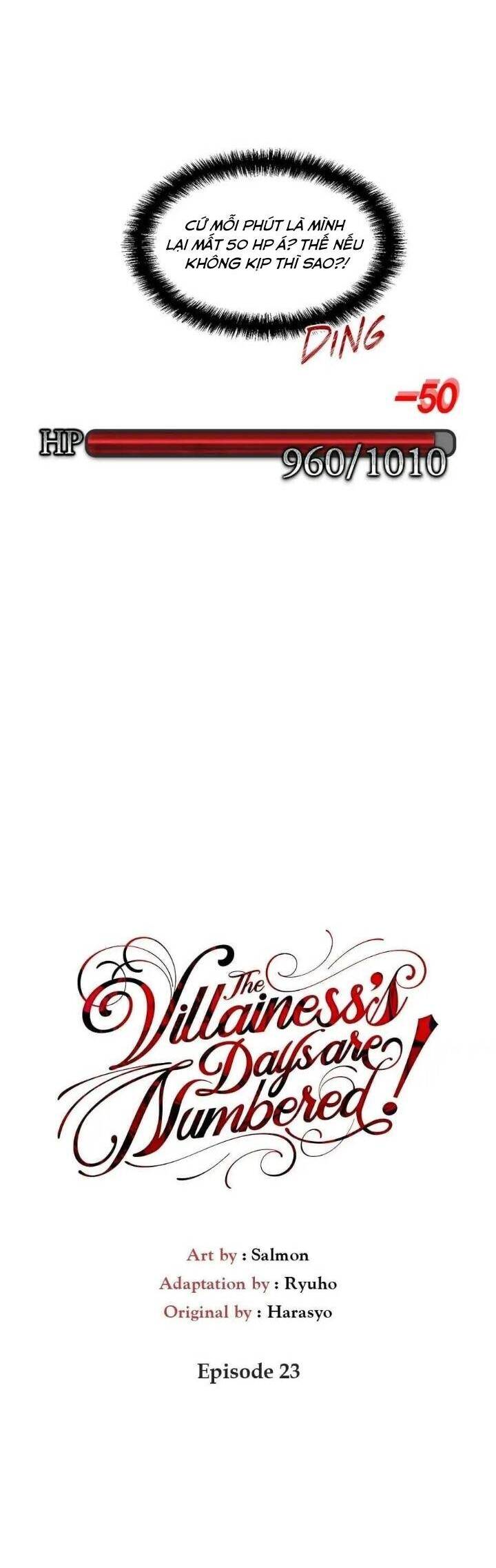 Cái Kết Có Hậu Của Nhân Vật Phản Diện Chapter 23 - Trang 2