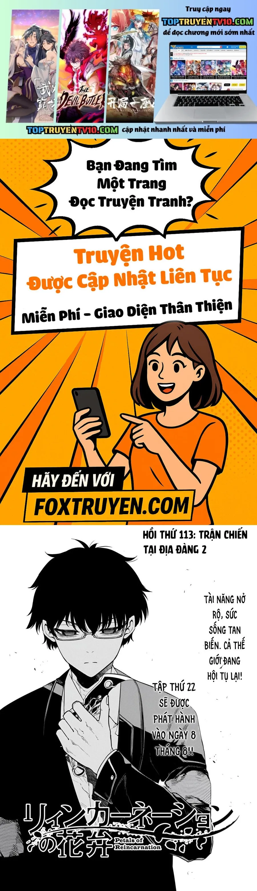 Cánh Hoa Về Luân Hồi Chapter 113 - Trang 2