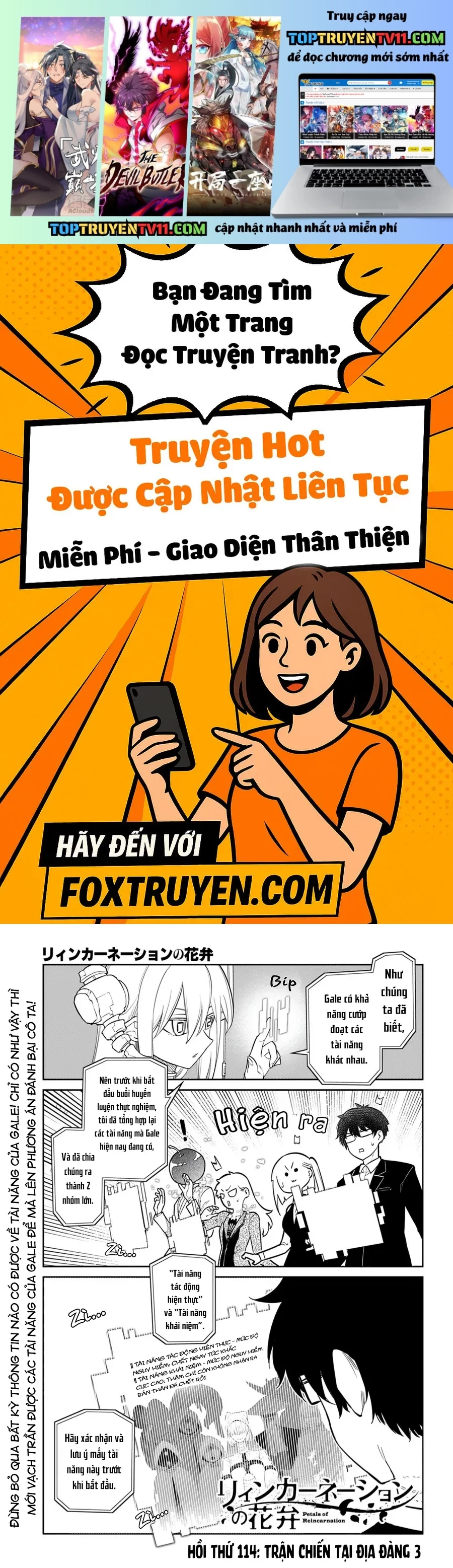 Cánh Hoa Về Luân Hồi Chapter 114 - Trang 2