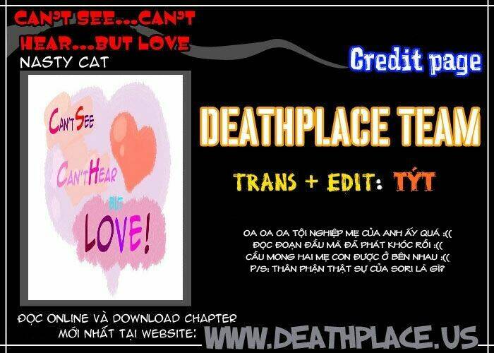 Can’T See Can’T Hear But Love Chapter 11 - Trang 2